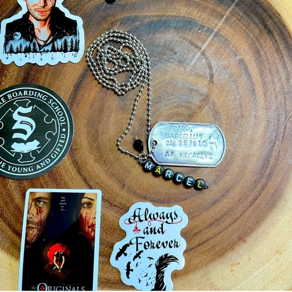 NEW Marcel TVD+ inspired custom PBA military dog tag 30-in keychain necklace - Picture 4 of 5